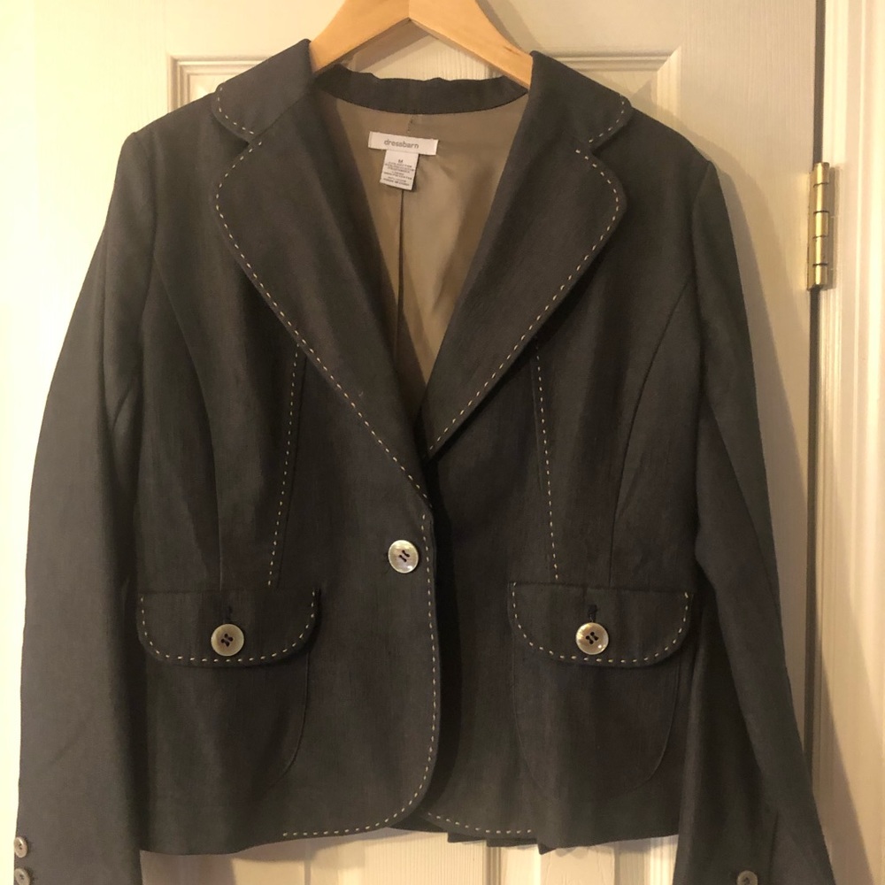 Women’s Black Dress Barn Blazer.
